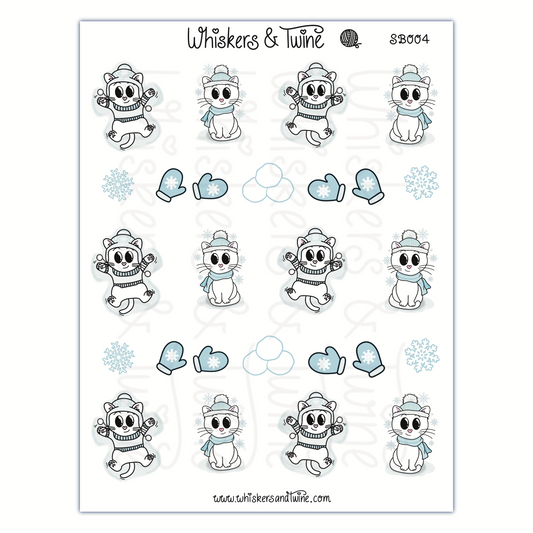 Winter with Sebastian – Sticker Sheet